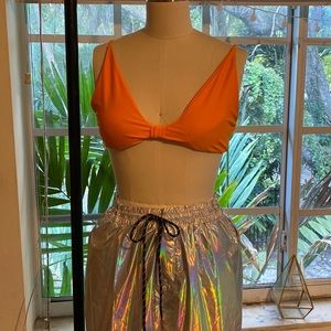 Orange Bikini Top